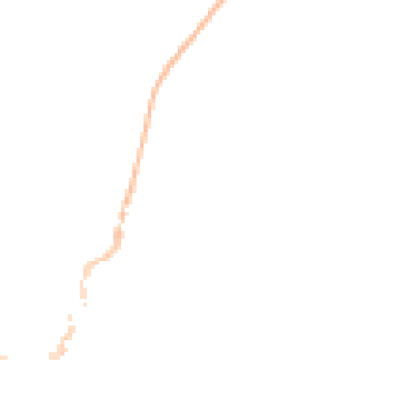 Night-time road noise heatmap for EX11 1DX