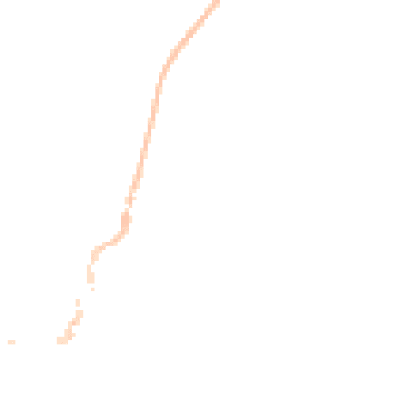 Night-time road noise heatmap for EX11 1DY