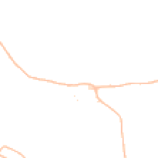 Daytime road noise heatmap for EX11 1RY
