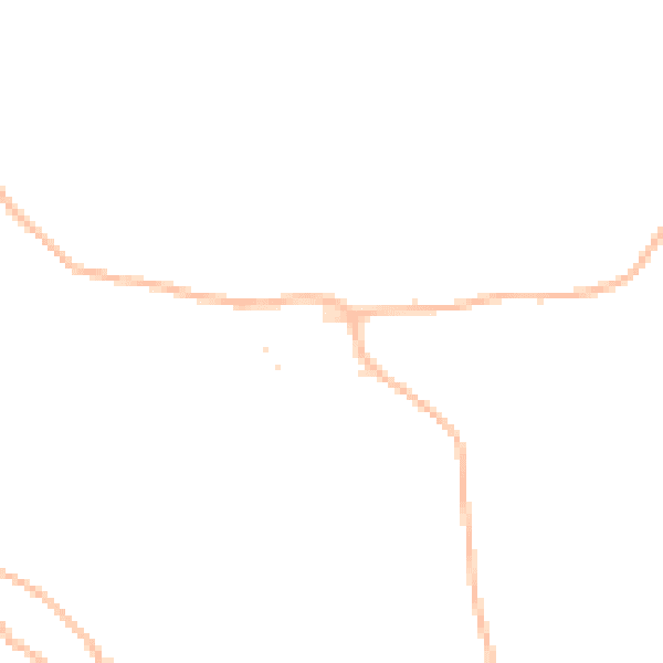 Daytime road noise heatmap for EX11 1RZ