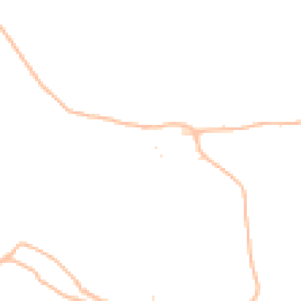 Daytime road noise heatmap for EX11 1SA