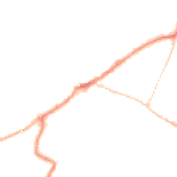 Night-time road noise heatmap for EX13 5AN