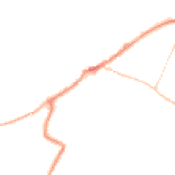 Night-time road noise heatmap for EX13 5AQ