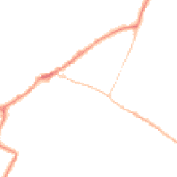 Night-time road noise heatmap for EX13 5AZ