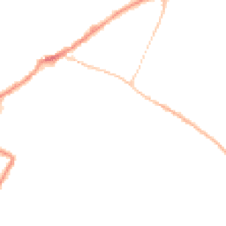 Night-time road noise heatmap for EX13 5BA