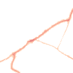 Night-time road noise heatmap for EX13 5DL