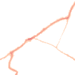 Night-time road noise heatmap for EX13 5DP