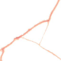 Night-time road noise heatmap for EX13 5EB
