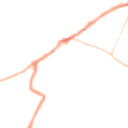 Night-time road noise heatmap for EX13 5JF