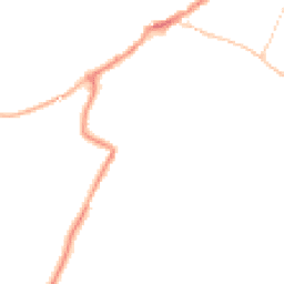 Night-time road noise heatmap for EX13 5LB