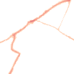 Night-time road noise heatmap for EX13 5LY