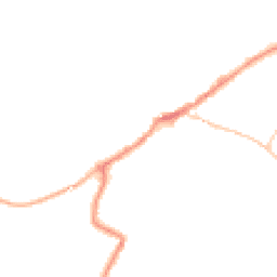 Night-time road noise heatmap for EX13 5NX