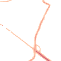 Night-time road noise heatmap for EX13 5QU