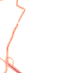 Night-time road noise heatmap for EX13 5RD