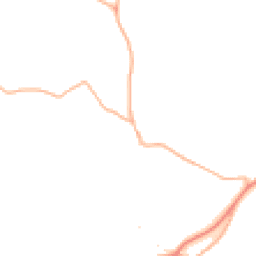 Daytime road noise heatmap for EX13 5UT