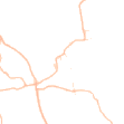 Daytime road noise heatmap for EX13 7DN