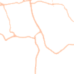 Daytime road noise heatmap for EX13 7DZ