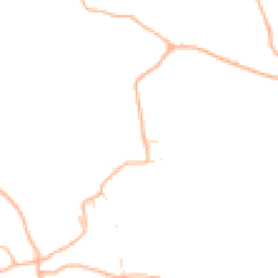 Daytime road noise heatmap for EX13 7EH