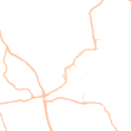 Daytime road noise heatmap for EX13 7EJ