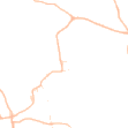 Daytime road noise heatmap for EX13 7HU