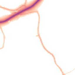 Daytime road noise heatmap for EX13 7PX