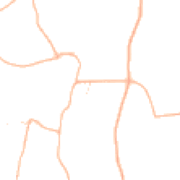 Daytime road noise heatmap for EX13 7UF