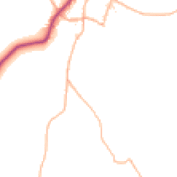 Daytime road noise heatmap for EX13 8SR