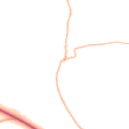 Daytime road noise heatmap for EX13 8SY