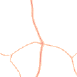 Daytime road noise heatmap for EX13 8TB