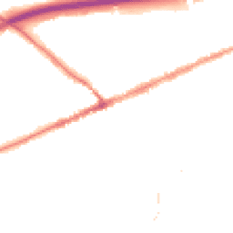 Night-time road noise heatmap for EX14 1AD