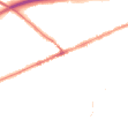 Night-time road noise heatmap for EX14 1AG