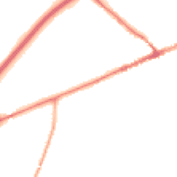 Night-time road noise heatmap for EX14 1AL