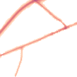 Night-time road noise heatmap for EX14 1AN