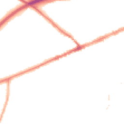 Night-time road noise heatmap for EX14 1AQ