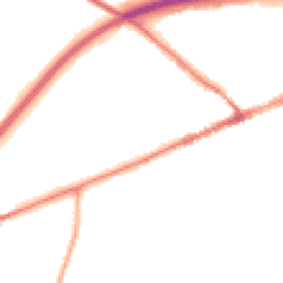 Night-time road noise heatmap for EX14 1BH