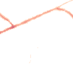 Night-time road noise heatmap for EX14 1BX