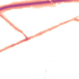 Night-time road noise heatmap for EX14 1DF