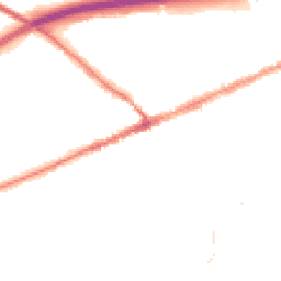 Night-time road noise heatmap for EX14 1DH