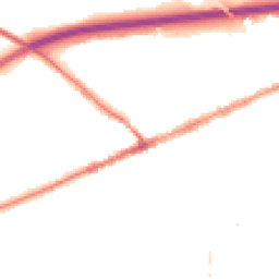 Night-time road noise heatmap for EX14 1DL