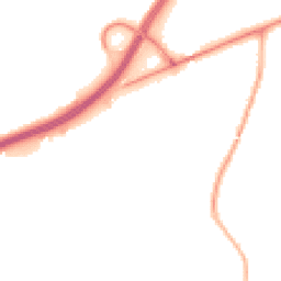 Night-time road noise heatmap for EX14 1DP