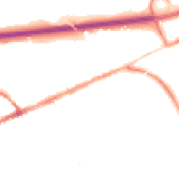 Night-time road noise heatmap for EX14 1DQ