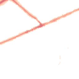 Night-time road noise heatmap for EX14 1DU