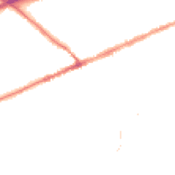 Night-time road noise heatmap for EX14 1DW