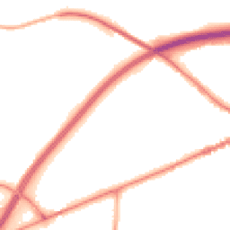 Night-time road noise heatmap for EX14 1EQ