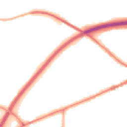 Night-time road noise heatmap for EX14 1ER