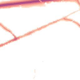 Night-time road noise heatmap for EX14 1HB