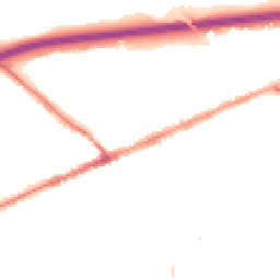 Night-time road noise heatmap for EX14 1HR