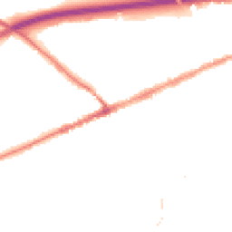 Night-time road noise heatmap for EX14 1JA