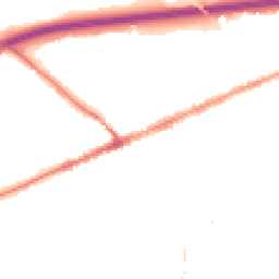 Night-time road noise heatmap for EX14 1JP