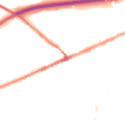 Night-time road noise heatmap for EX14 1JX
